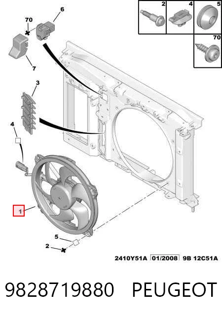 9828719880 Peugeot/Citroen