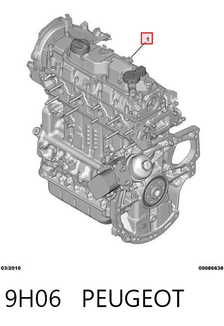 Silnik w komplecie do Peugeot 308 II LB, LP, LW, LH, L3