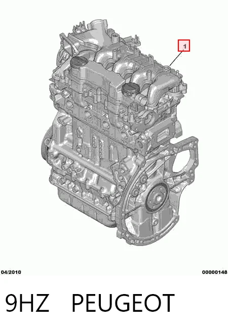 Silnik w komplecie BMW 9HZ cena, od 1435,26 USD