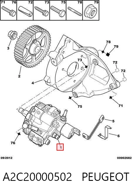 Pompa wtryskowa wysokiego ciśnienia Peugeot 406 