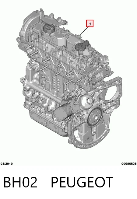  Silnik w komplecie Peugeot 308 2