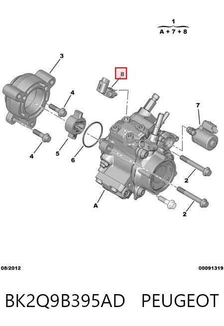Pompa wtryskowa wysokiego ciśnienia Ford Transit VII awangarda (V363) (2013 - 2026) cena, od 359,74 USD