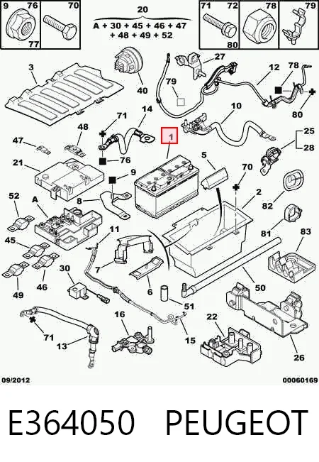 Bateria (akumulator) John Deere AL175868