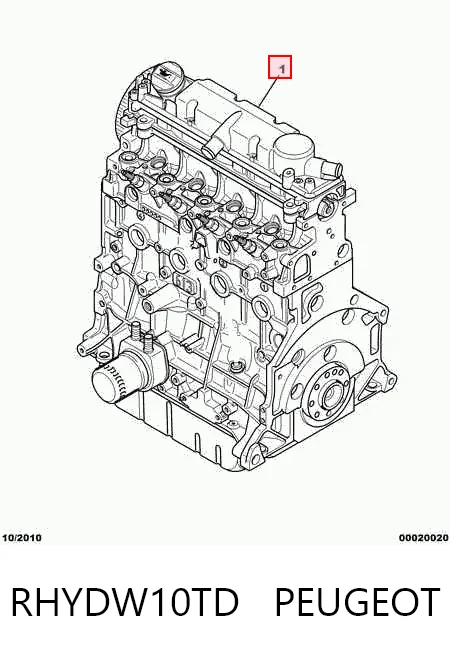  Silnik w komplecie Peugeot 406 
