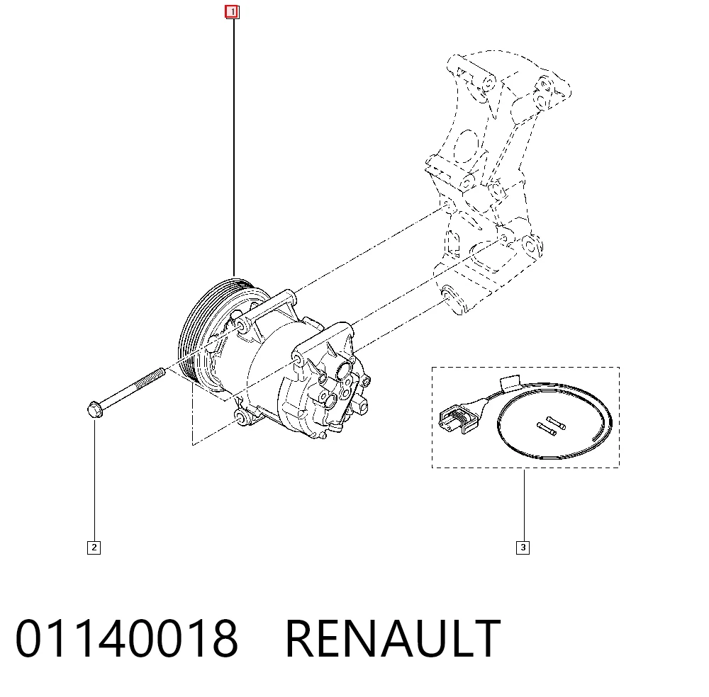  Sprężarka klimatyzacji Renault Megane 2