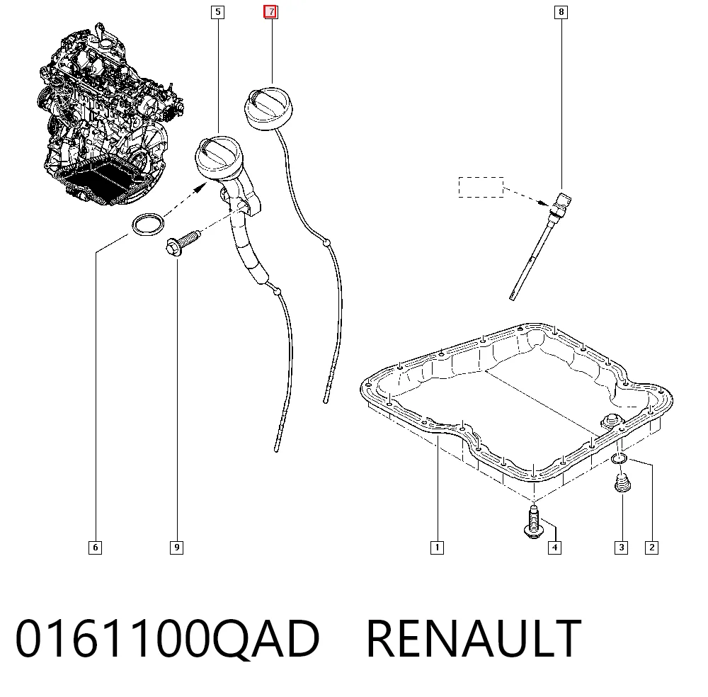 0161100QAD Renault (RVI)