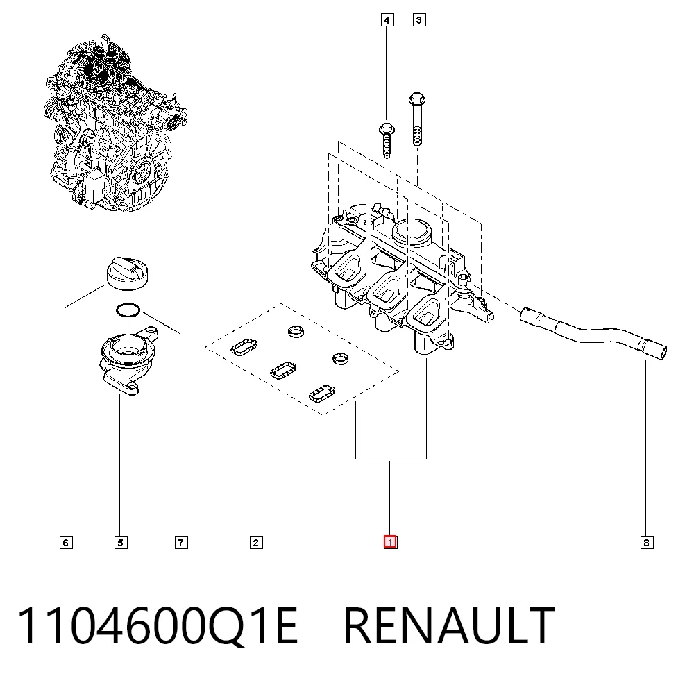 Cena części  Laguna III hatchback