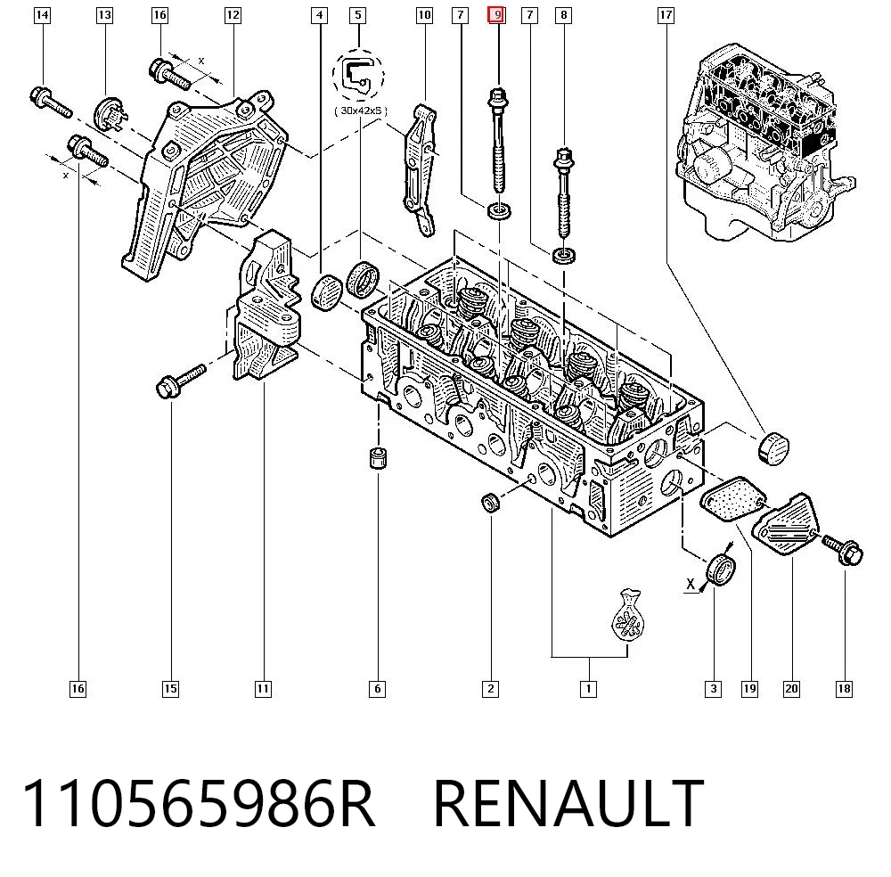 110565986R Renault (RVI)