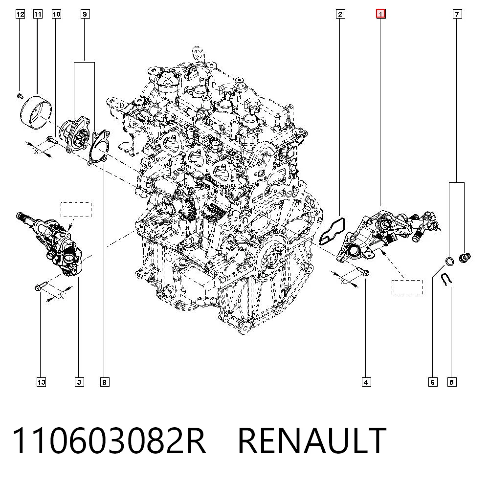110603082R Renault (RVI)