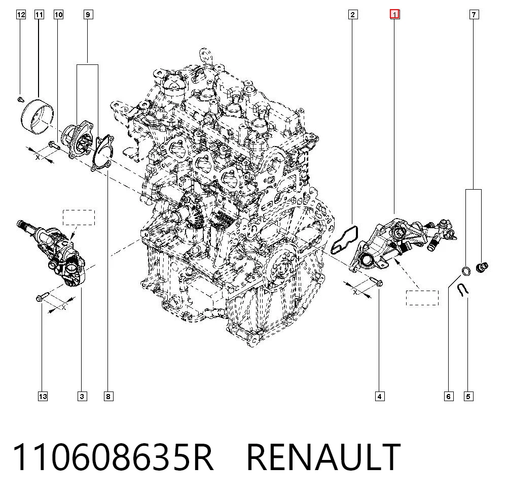 110608635R Renault (RVI)