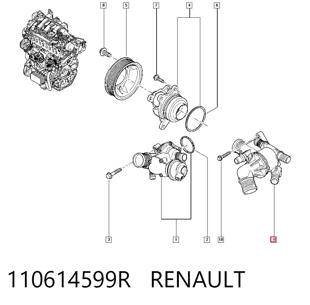 110614599R Renault (RVI)