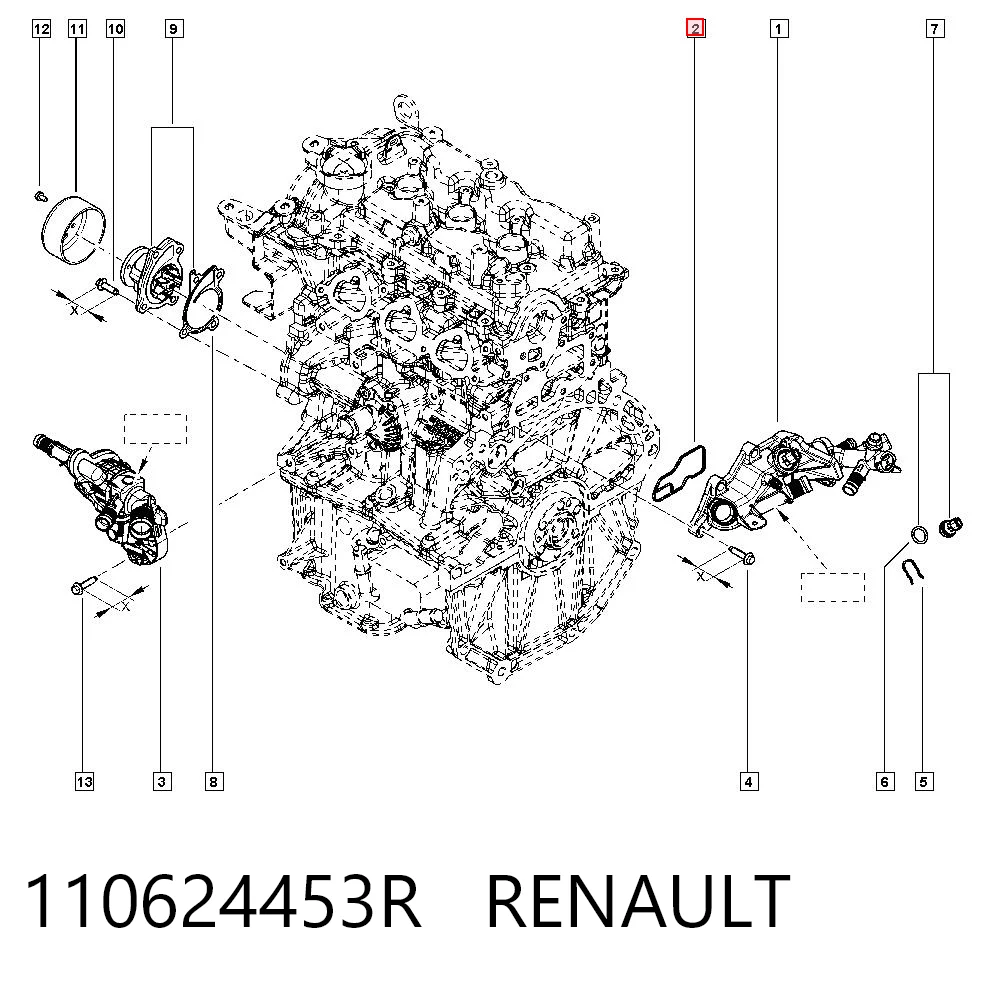 110624453R Renault (RVI)