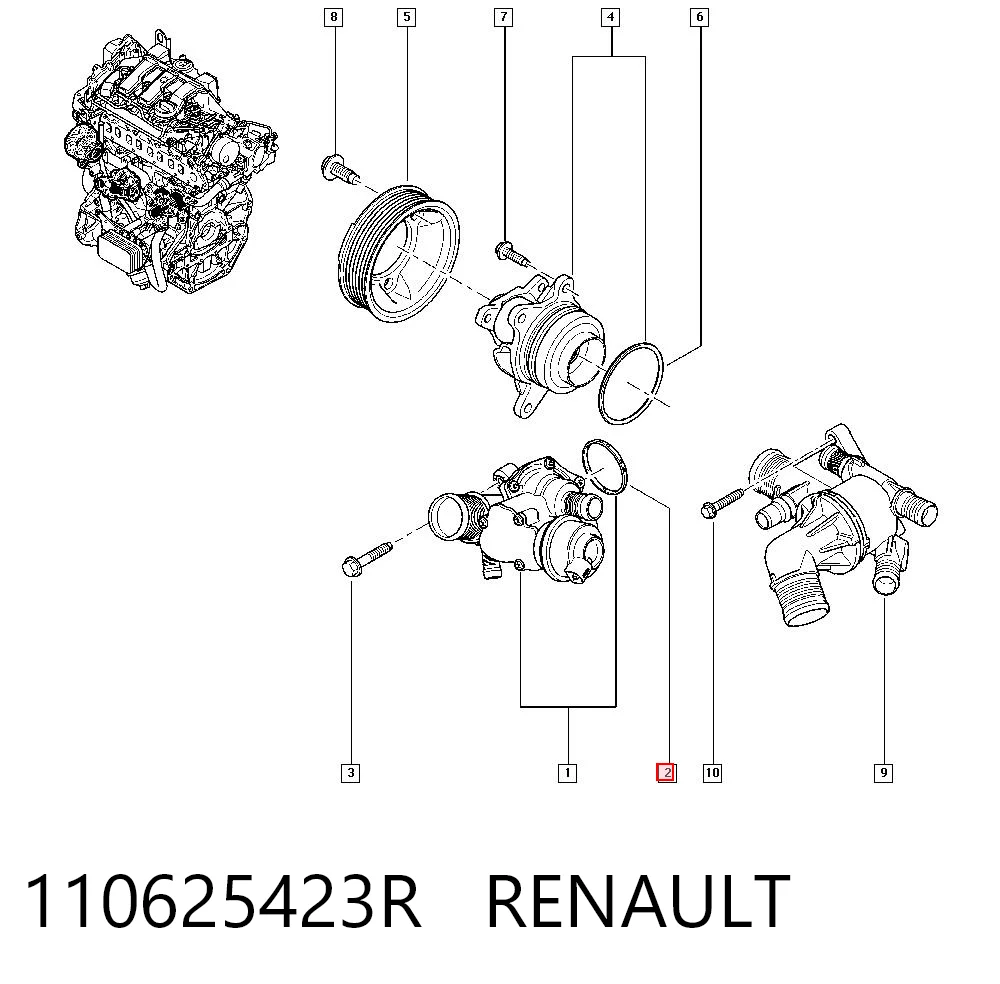 110625423R Renault (RVI)