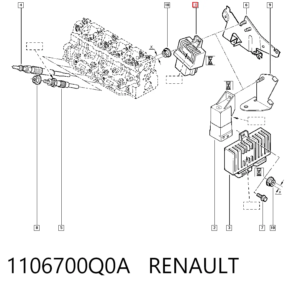 1106700Q0A Renault (RVI)