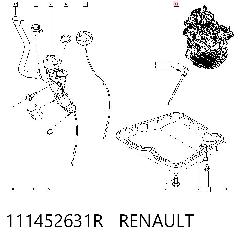 111452631R Renault (RVI)