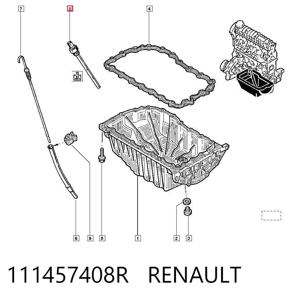 111457408R Renault (RVI)
