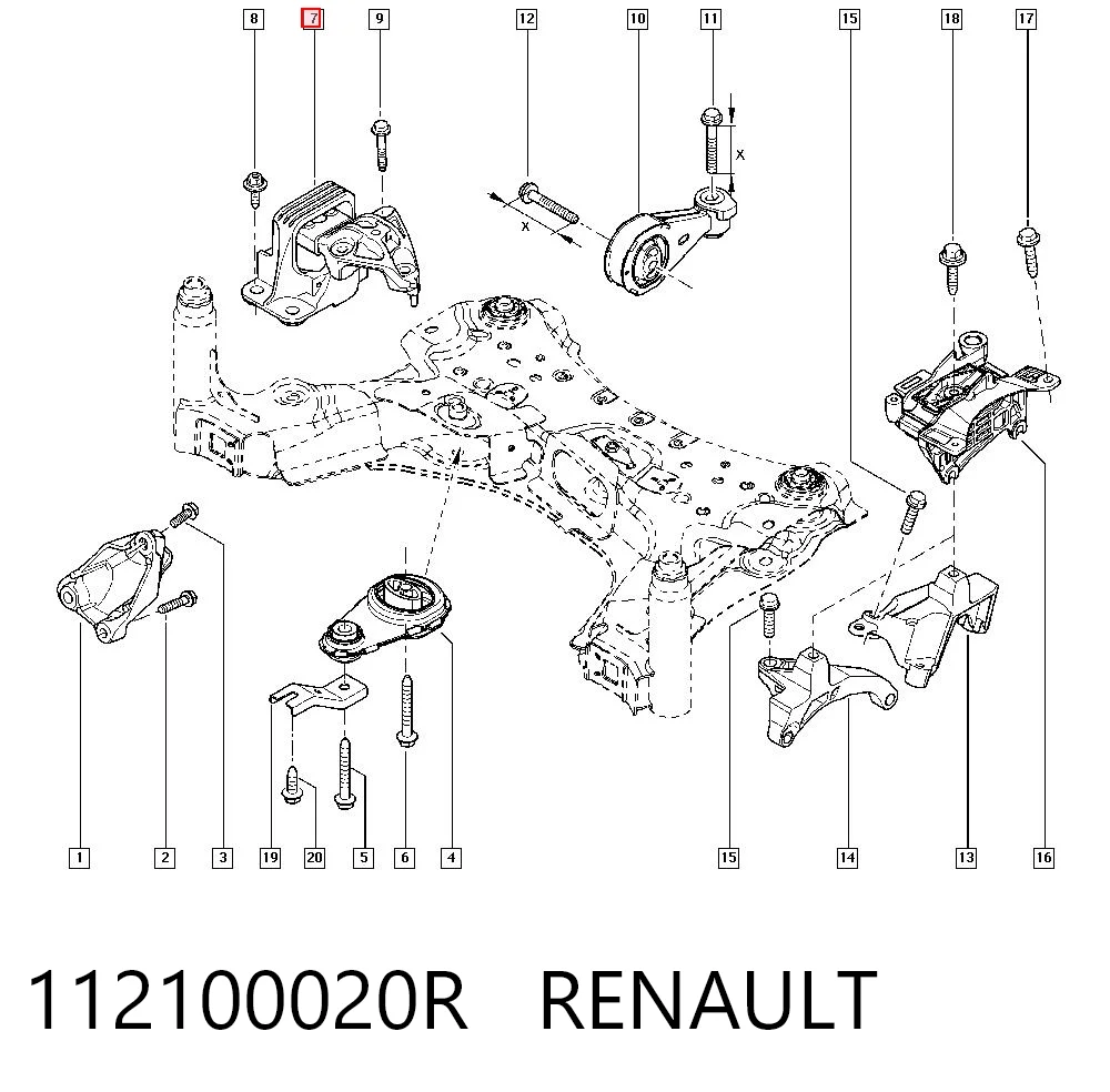 112100020R Renault (RVI)
