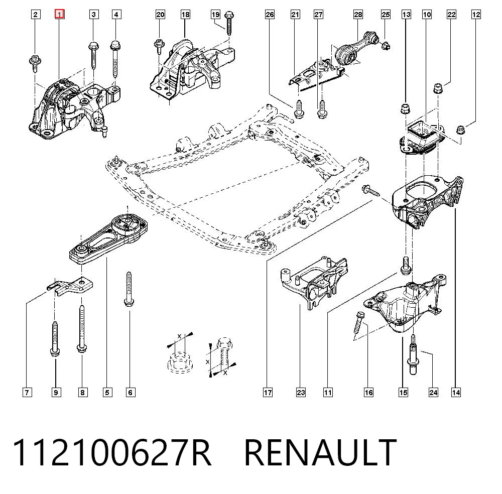 112100627R Renault (RVI)