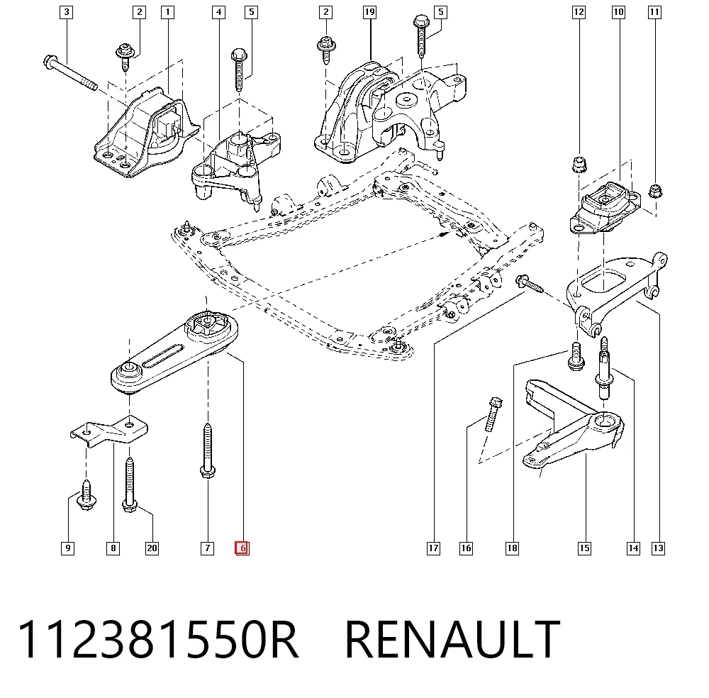 112381550R Renault (RVI)