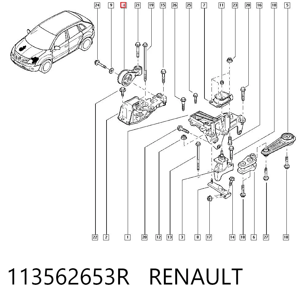 113562653R Renault (RVI)