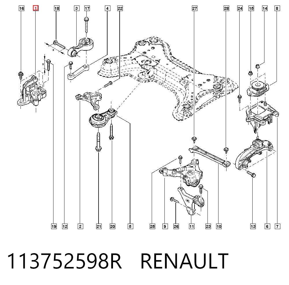 113752598R Renault (RVI)