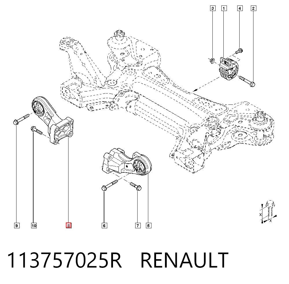 113757025R Renault (RVI)