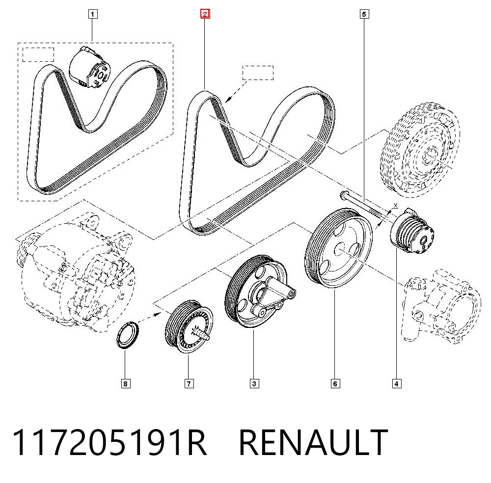 117205191R Renault (RVI)