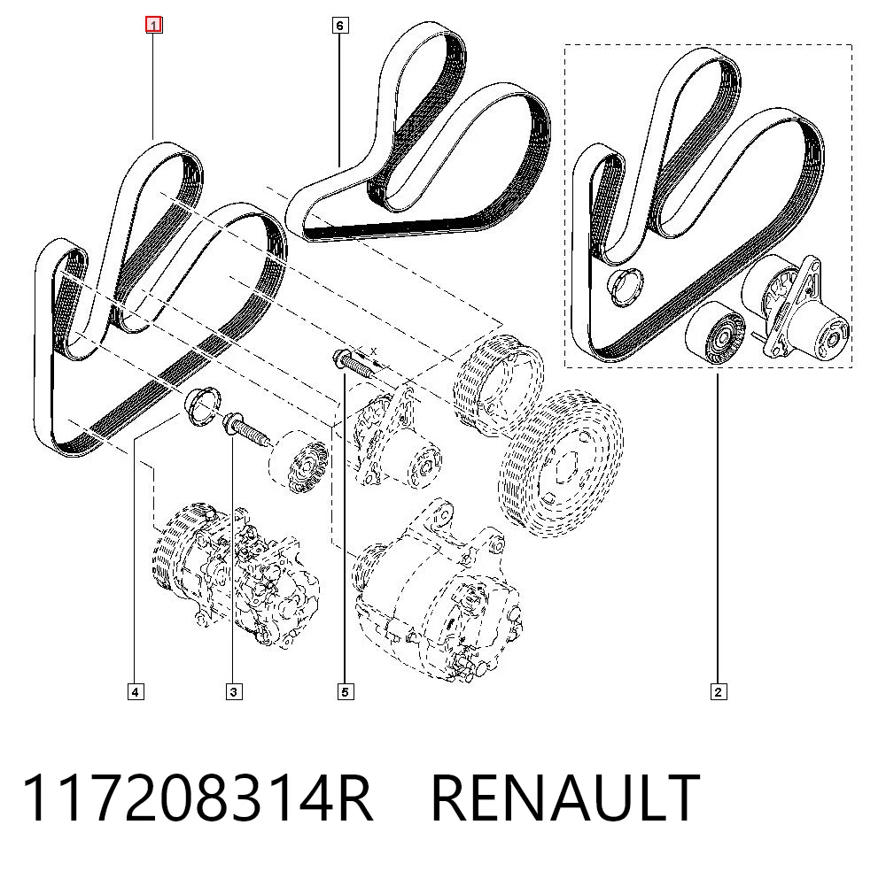 117208314R Renault (RVI)