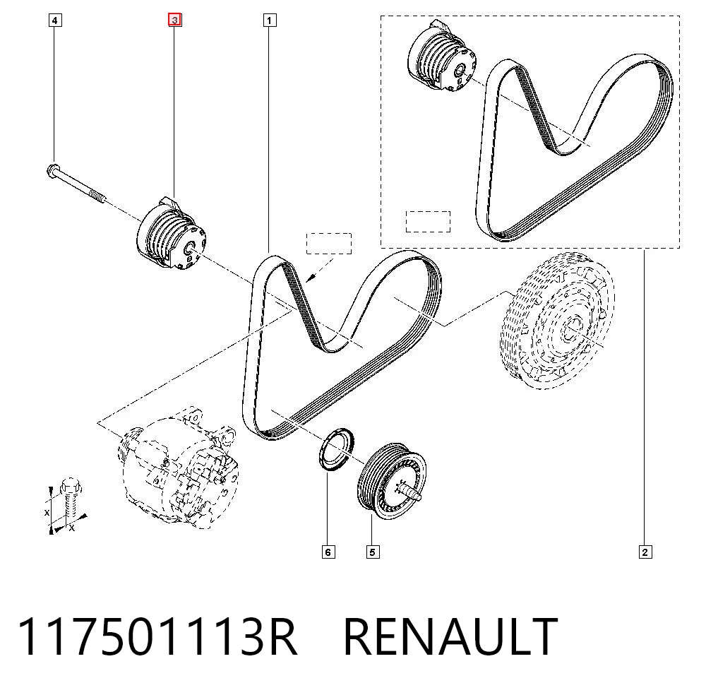 117501113R Renault (RVI)