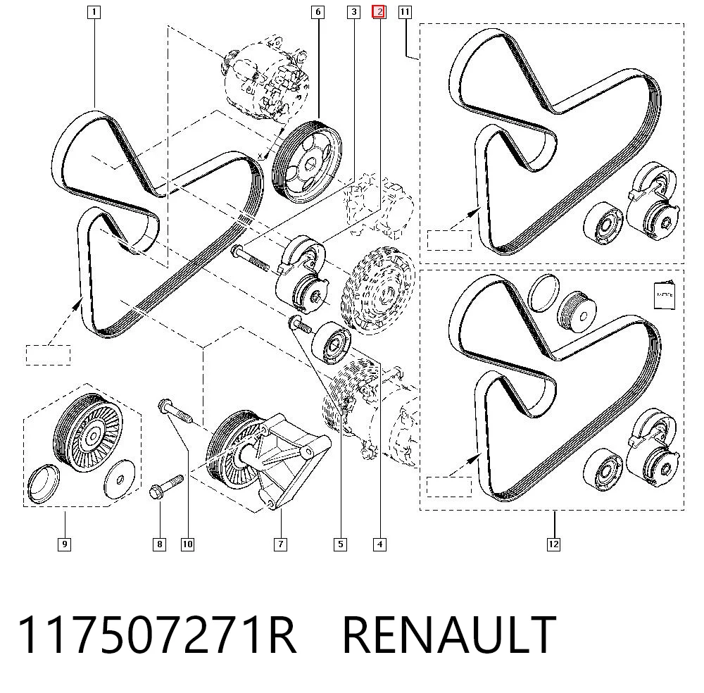 117507271R Renault (RVI)