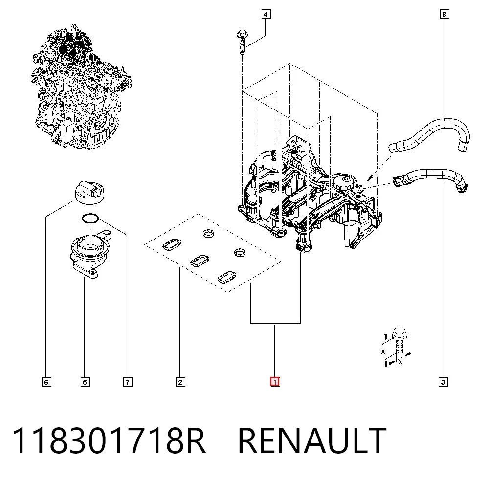118301718R Renault (RVI)