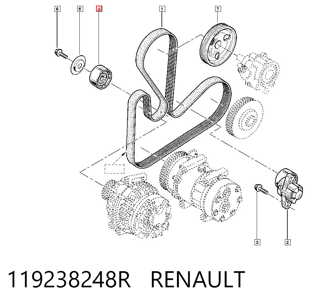 119238248R Renault (RVI)