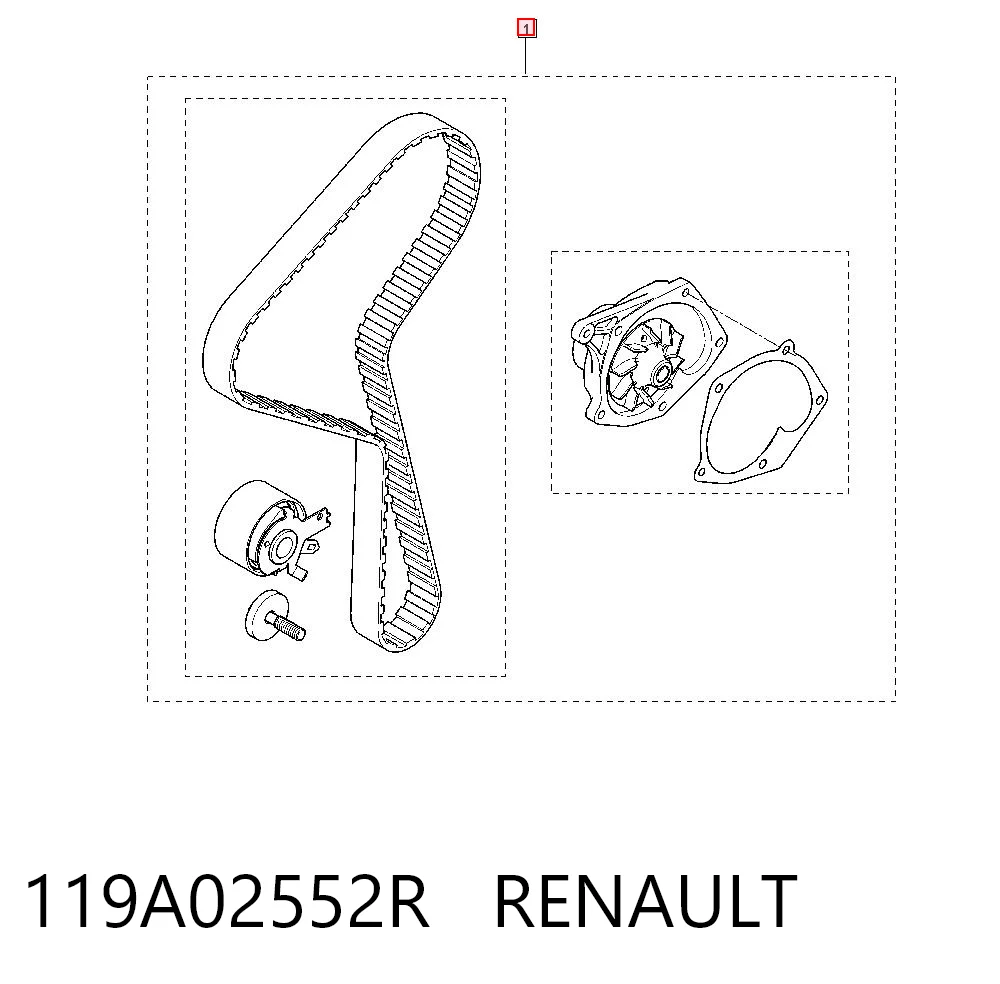 119A02552R Renault (RVI)