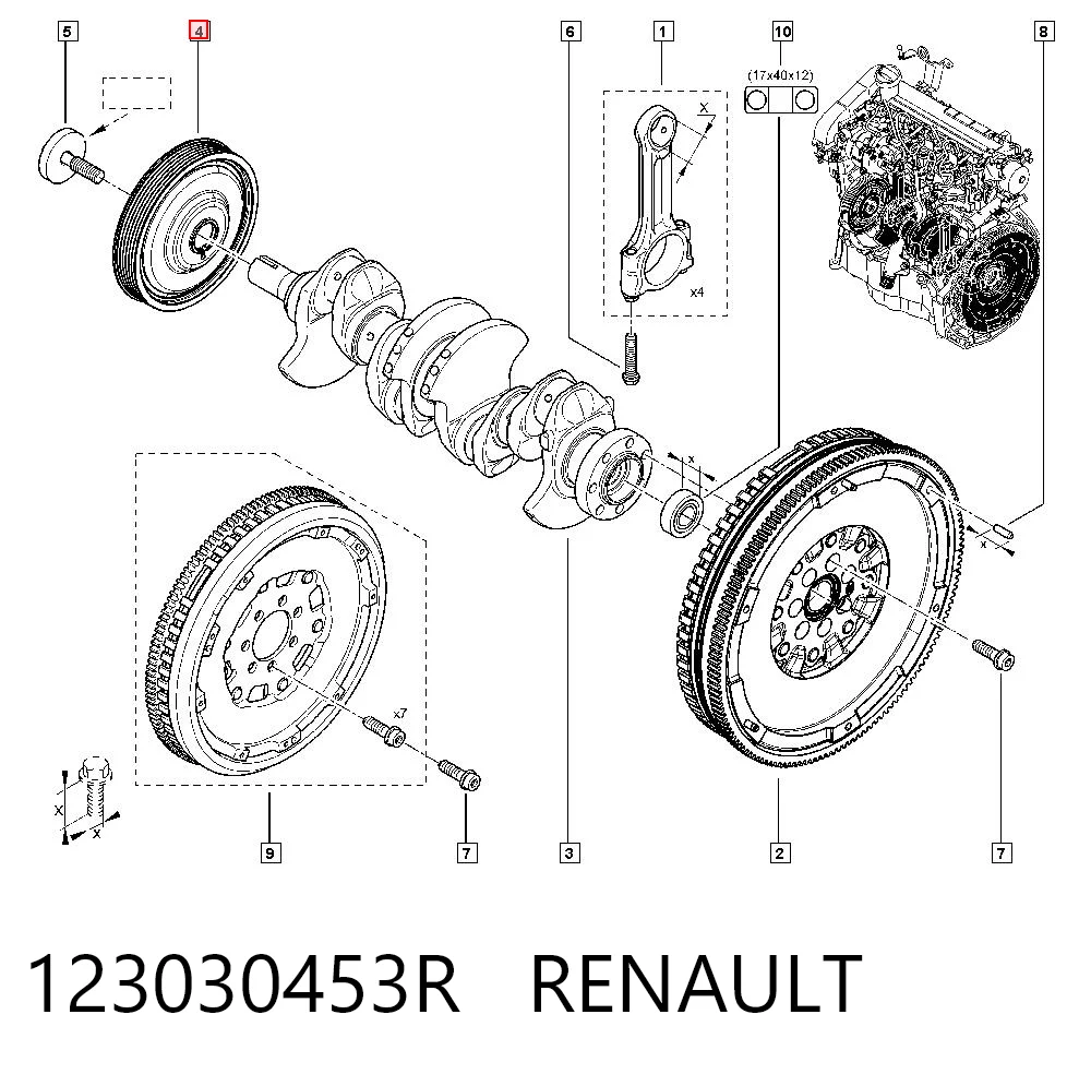 123030453R Renault (RVI)