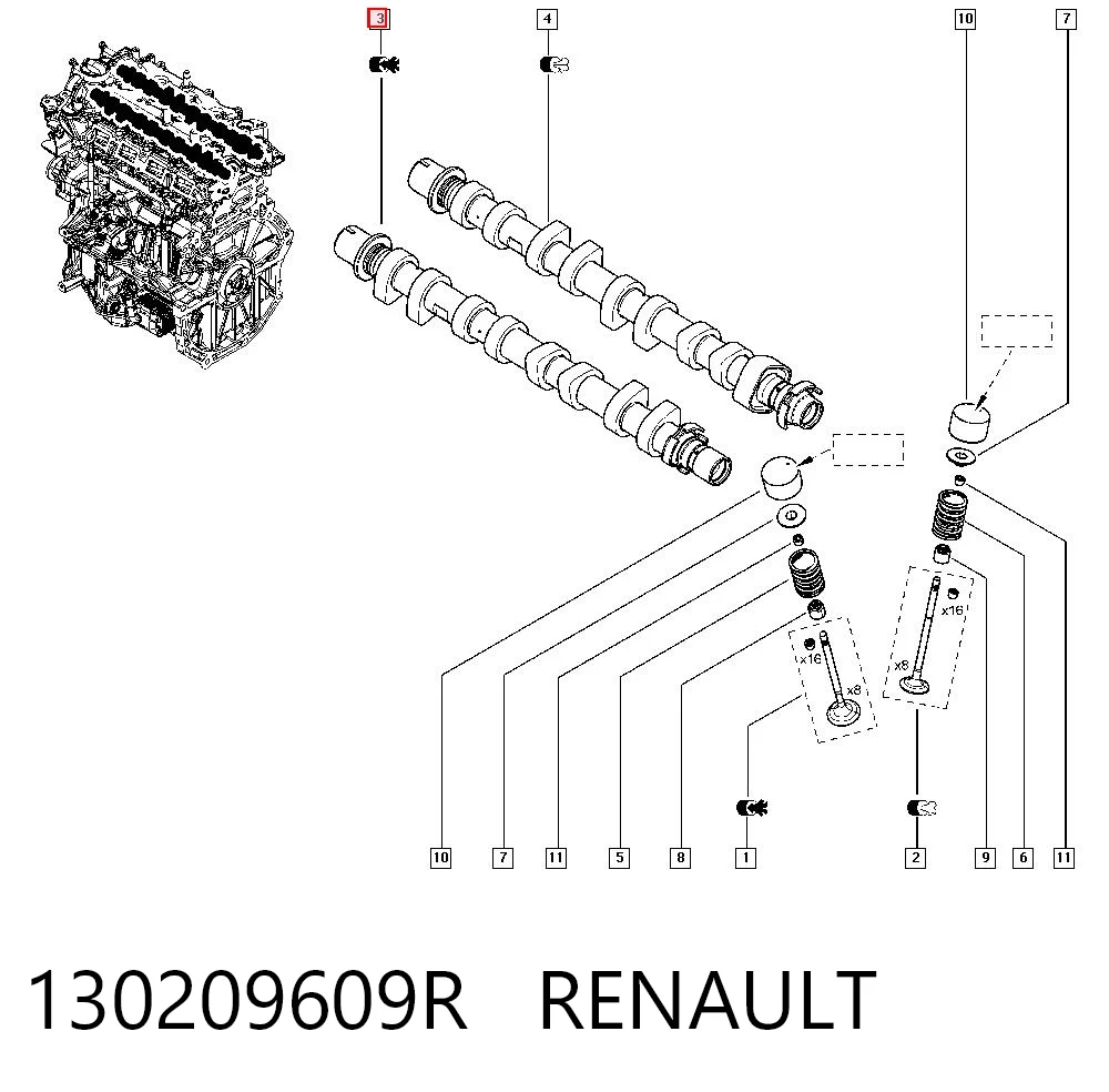 130209609R Renault (RVI)