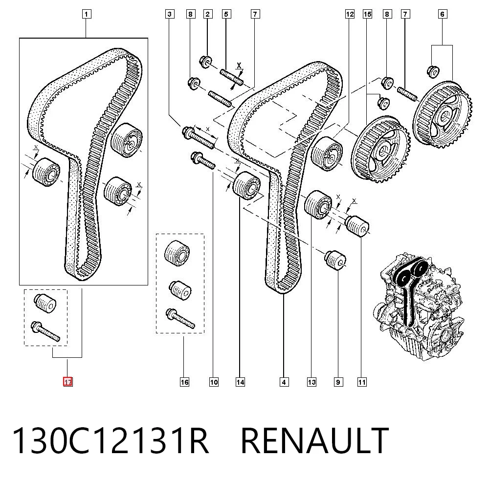 130C12131R Renault (RVI)