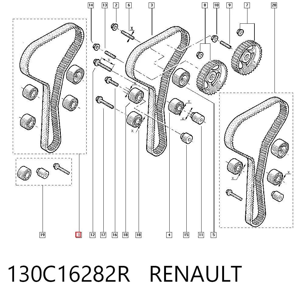 130C16282R Renault (RVI)