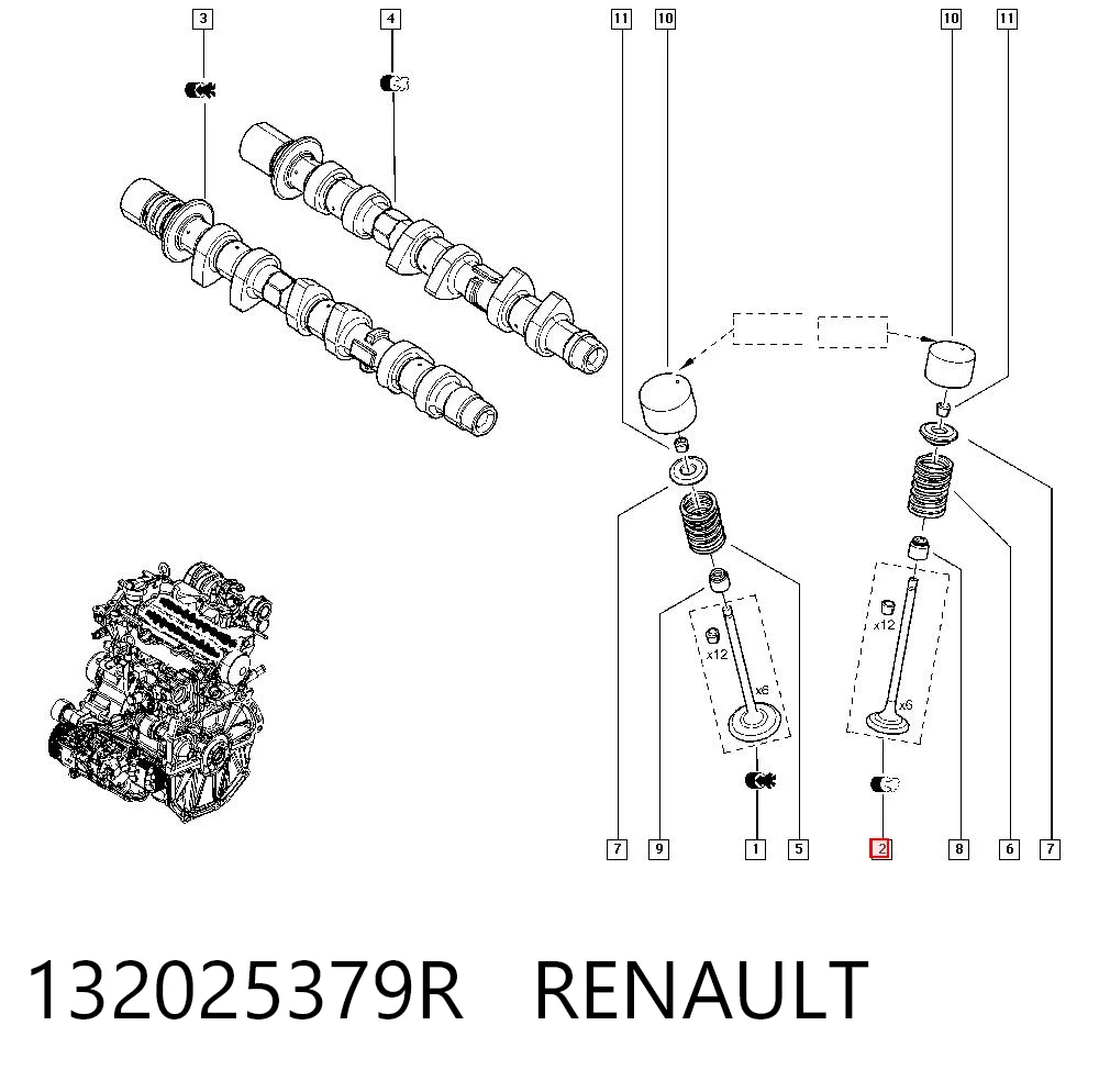 132025379R Renault (RVI)
