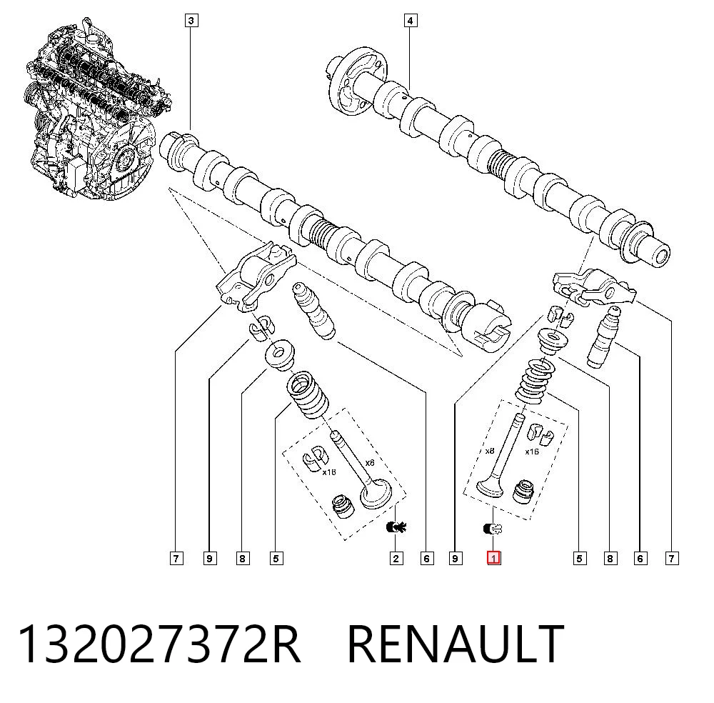 132027372R Renault (RVI)