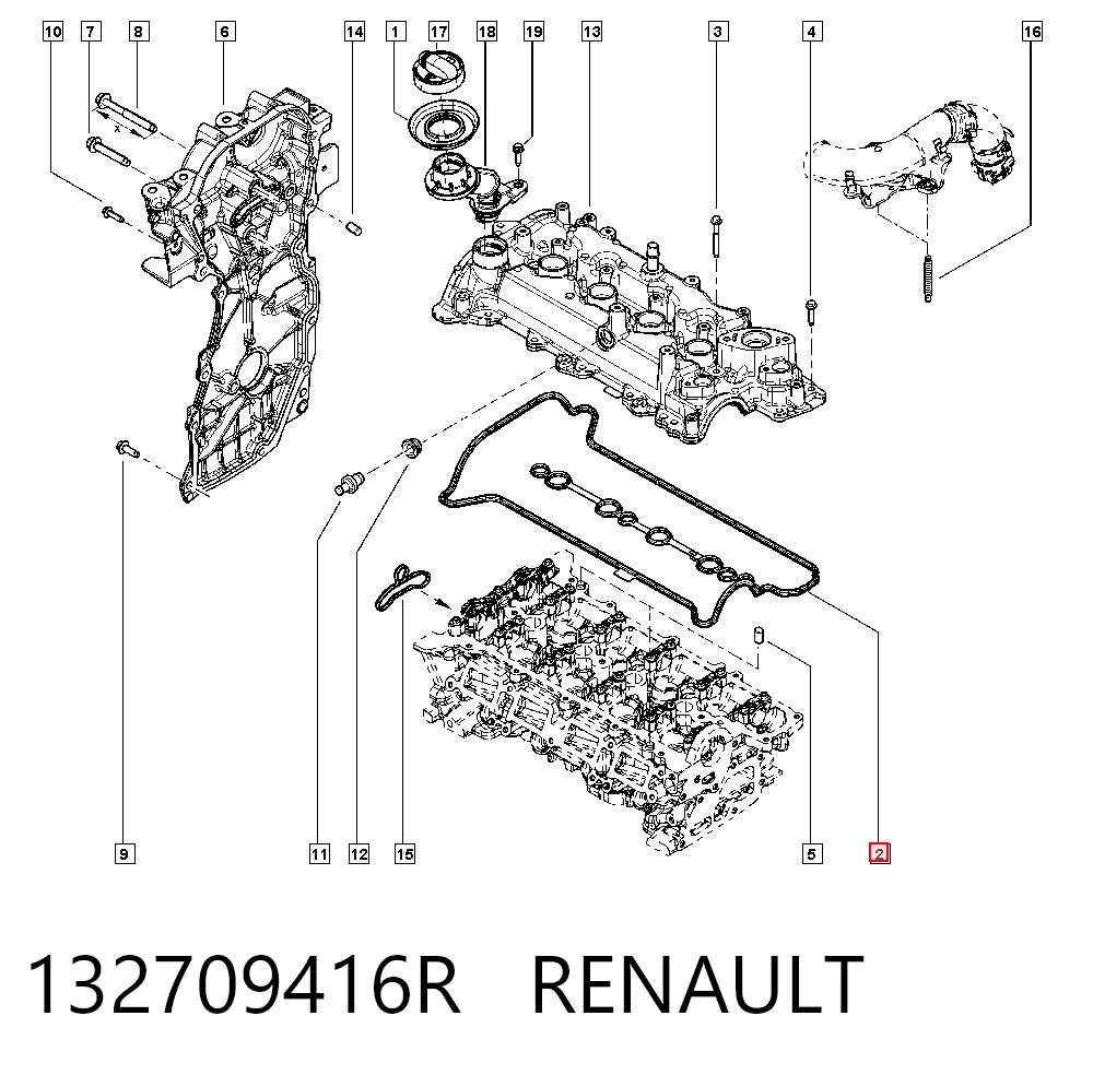 132709416R Renault (RVI)