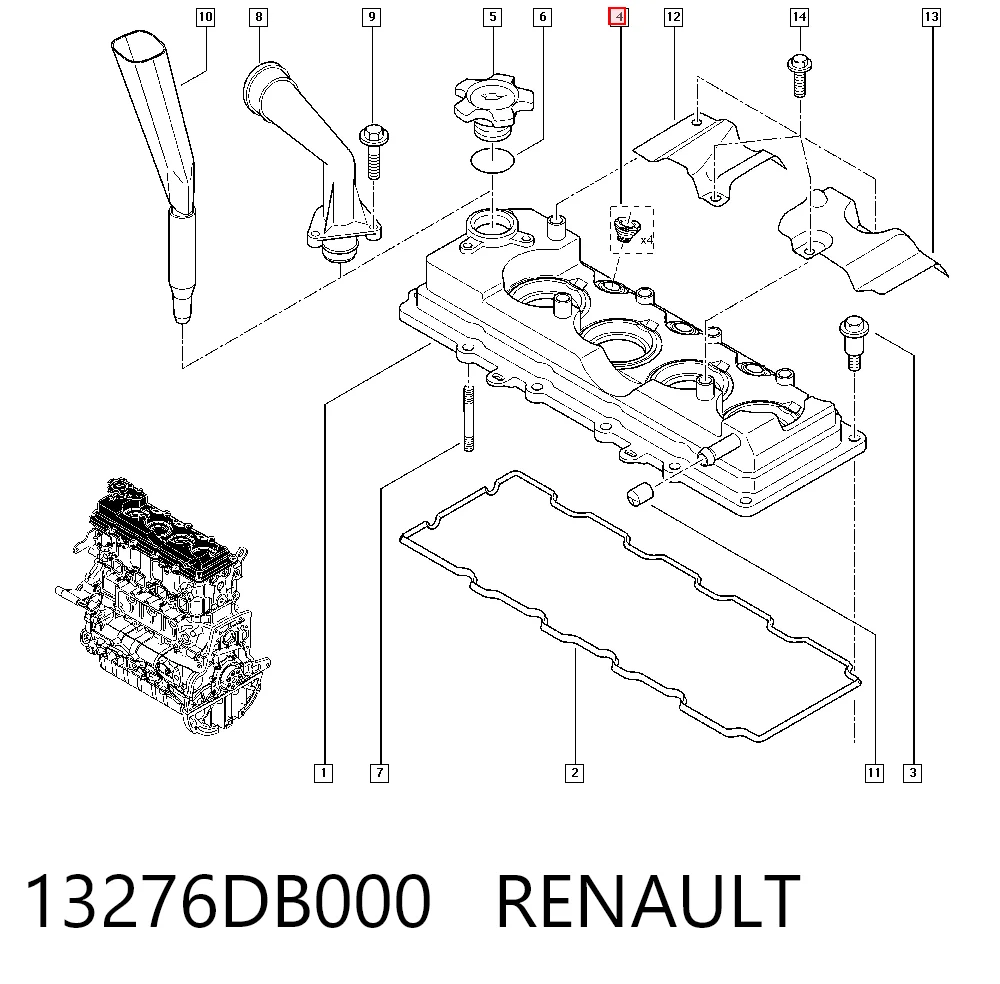 13276DB000 Renault (RVI)