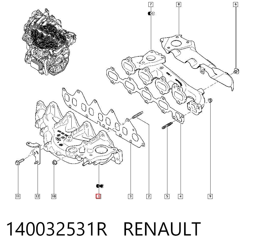 140032531R Renault (RVI)