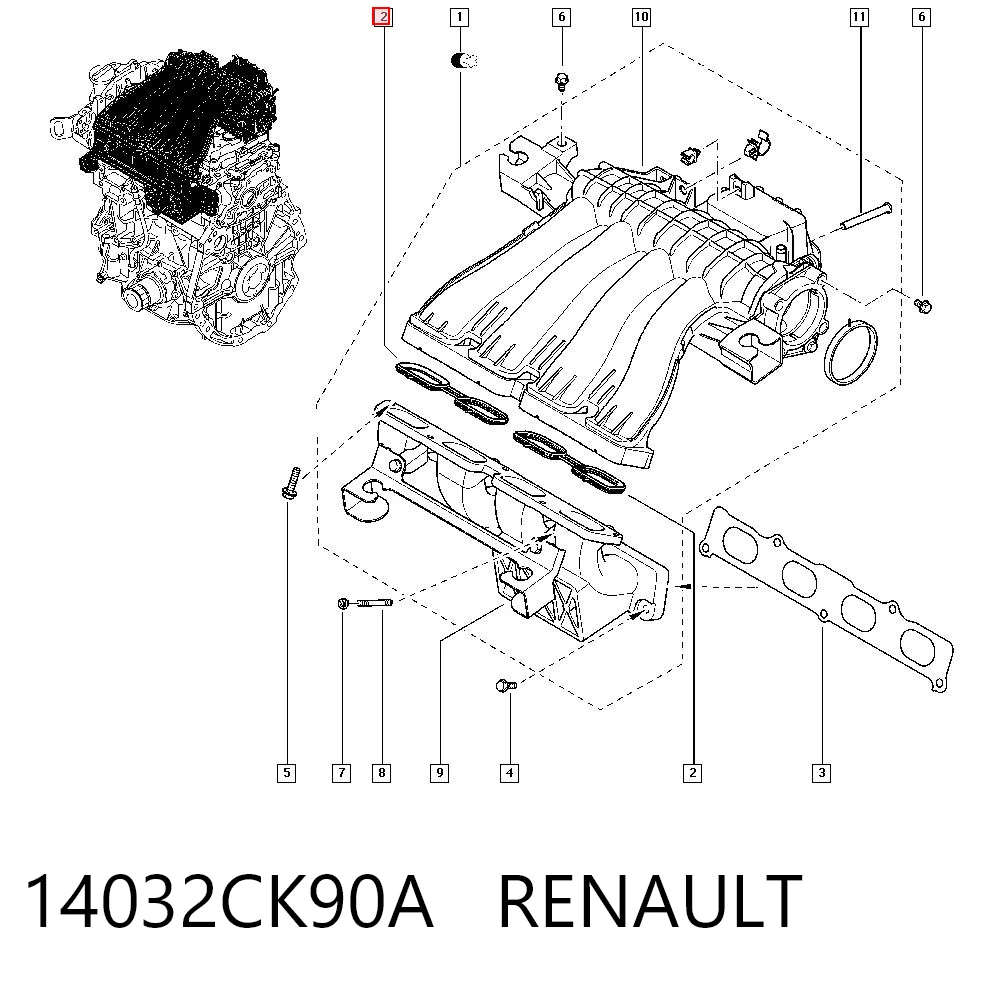 14032CK90A Renault (RVI)