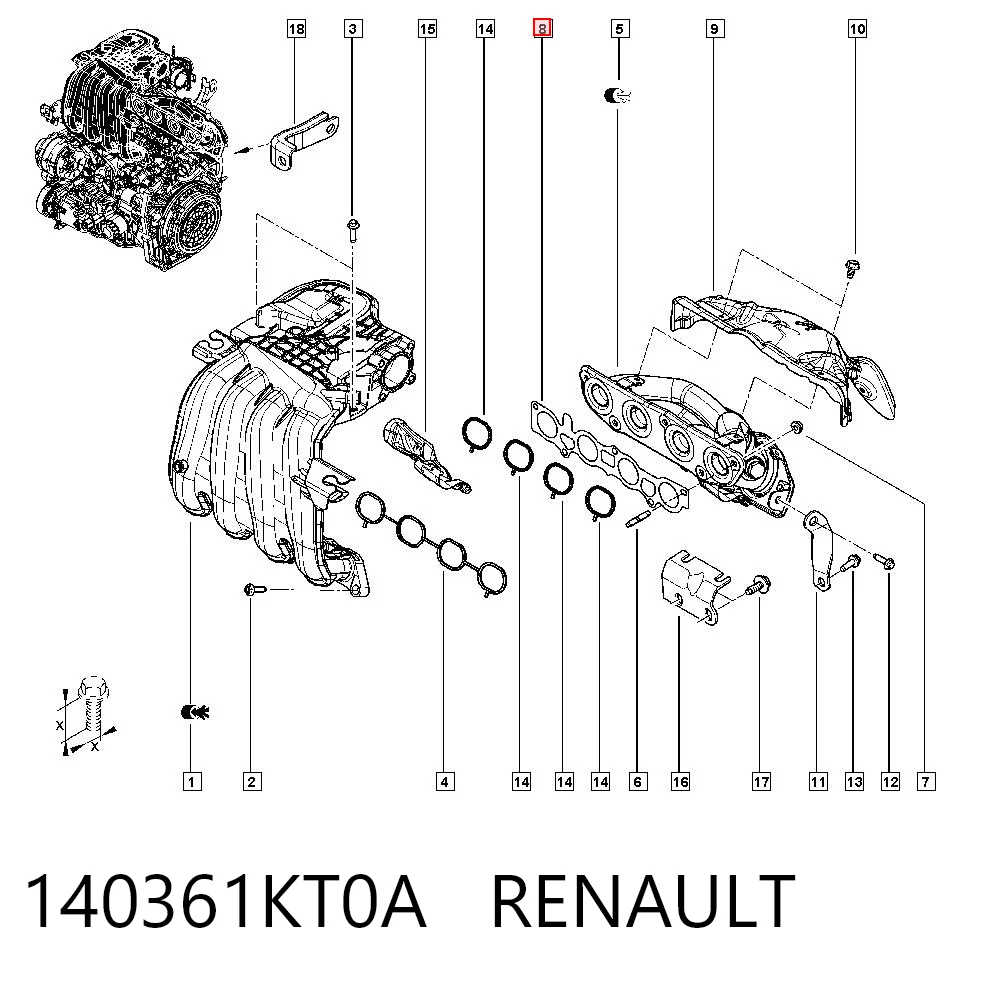 140361KT0A Renault (RVI)
