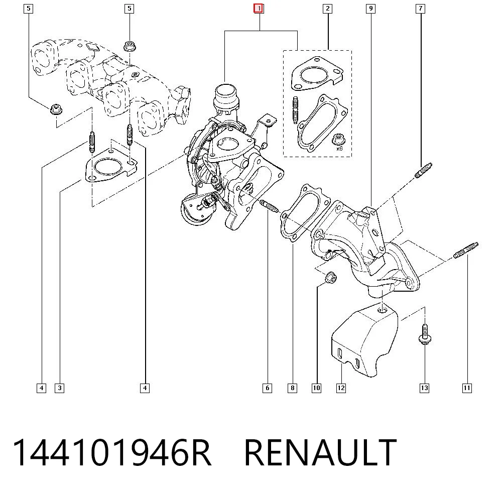 144101946R Renault (RVI)