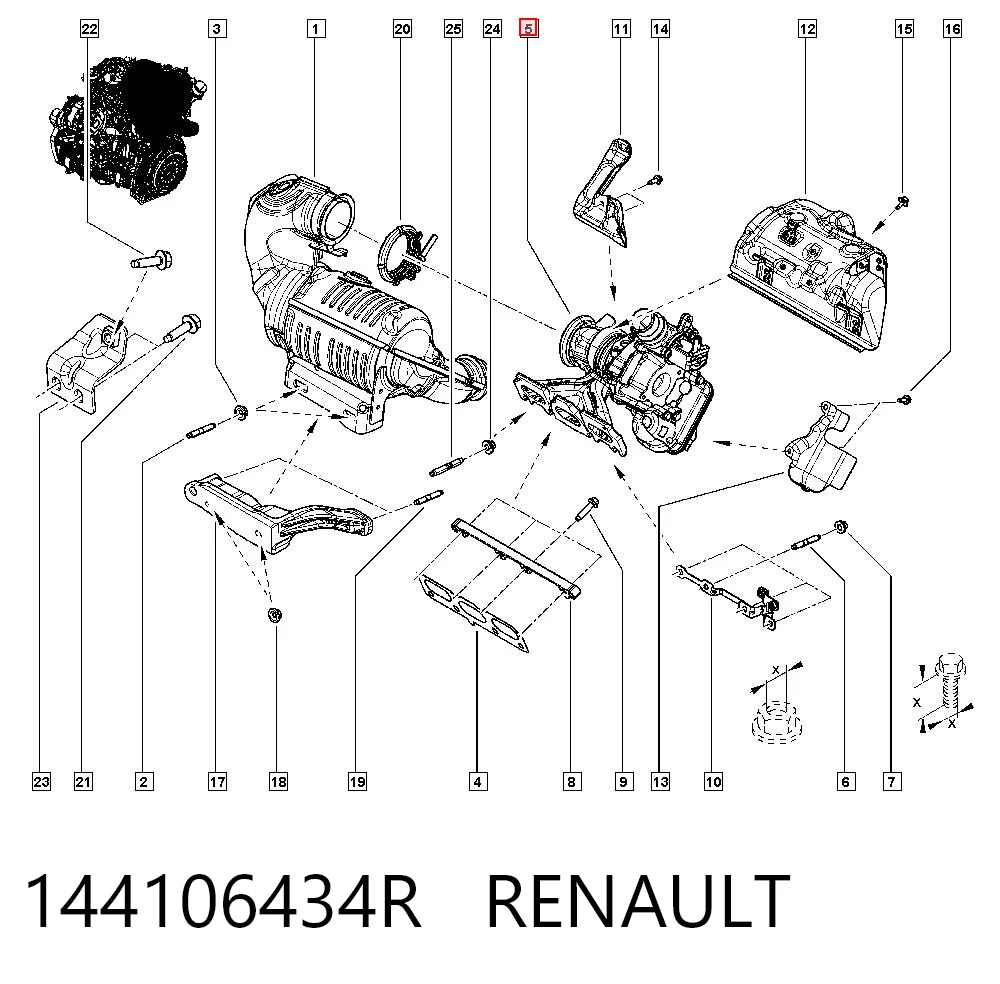 Turbina do Mercedes A  W177