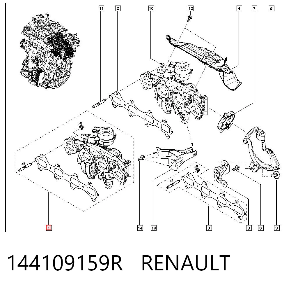 144109159R Renault (RVI)