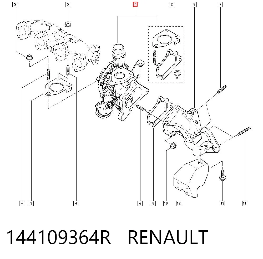 144109364R Renault (RVI)