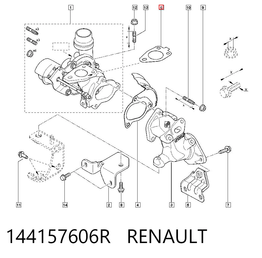 144157606R Renault (RVI)