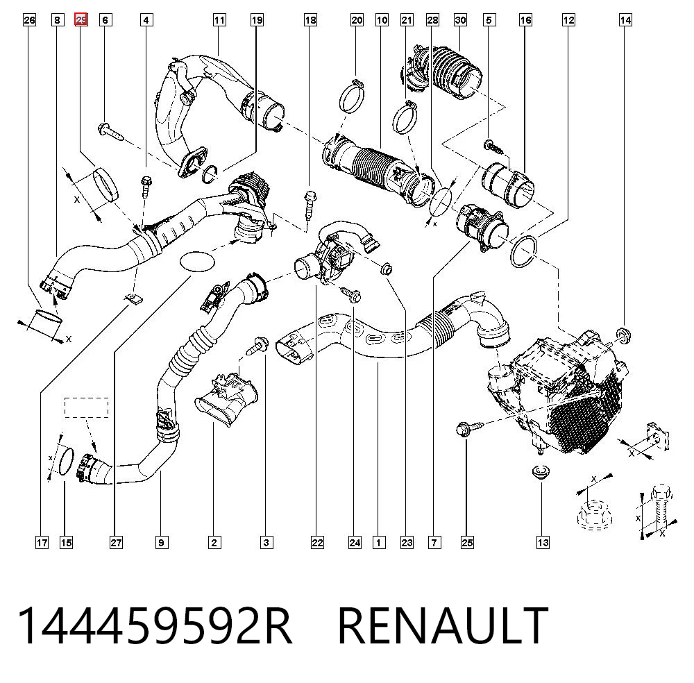 144459592R Renault (RVI)